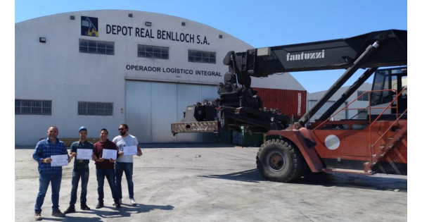 MAYO 2019.CURSO DE OPERADORES DE CARRETILLA PORTA-CONTENEDORES (REACH STACKER) EN VALENCIA